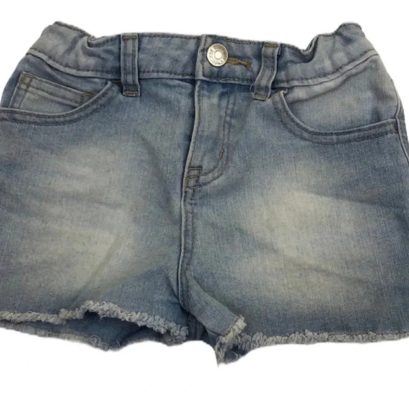 CHEROKEE EUC GIRLS JEAN DENIM JEANS SHORTS SUMMER CASUAL BLUE SPRING SIZE 6 6X - Picture 2 of 5